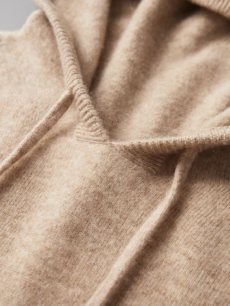 100% Cashmere Hooded Sweater - North Row