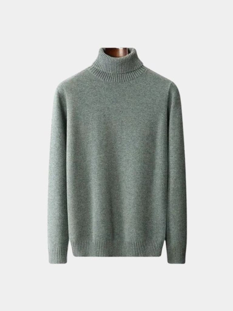 100% Merino Wool Turtleneck Sweater - North Row