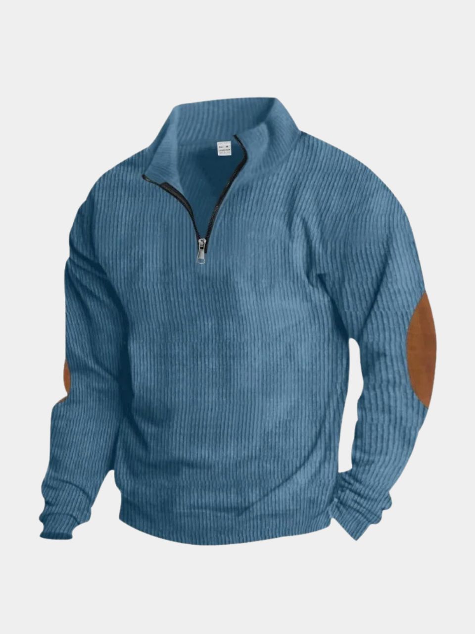 High Collar Quarter Zip Corduroy Pullover - North Row