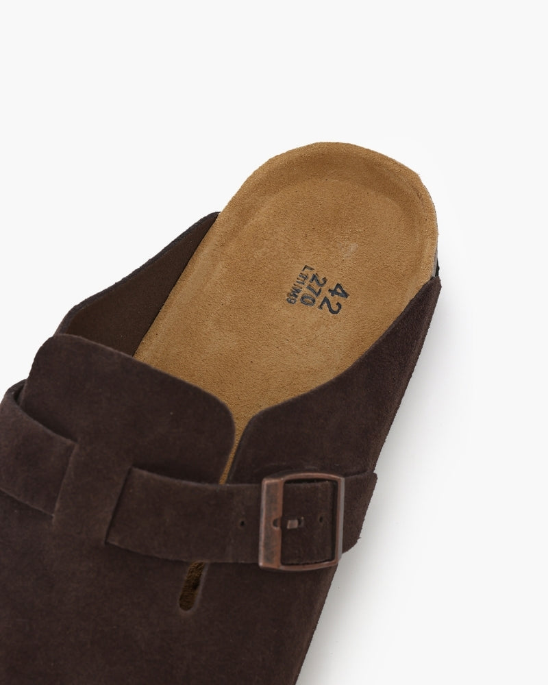 Suede Clogs - North Row