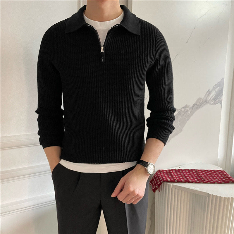 Gonjo Zipped Sweater - North Row