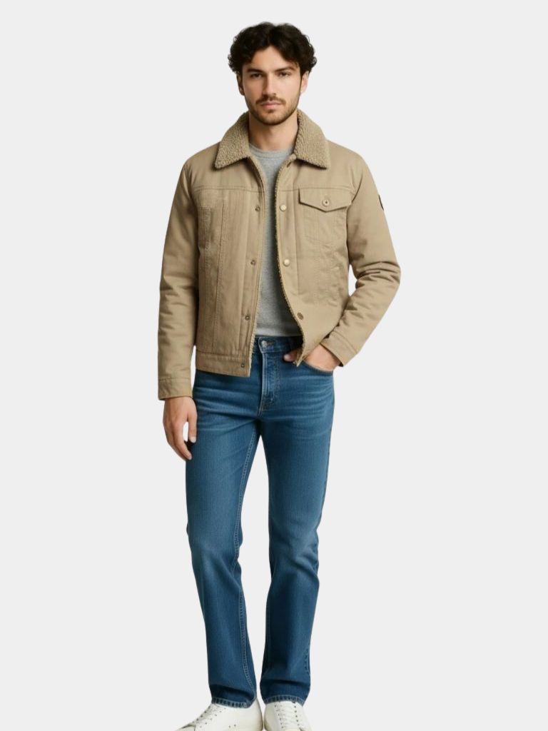 Vintage Military Aviator Jacket - North Row