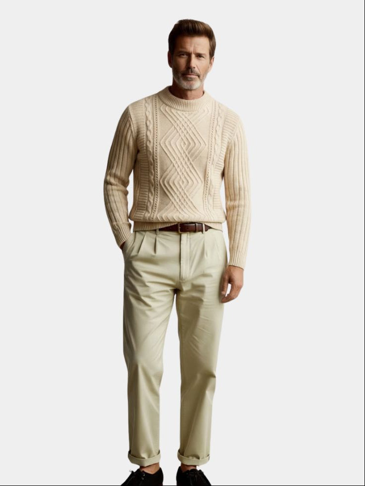 Minimalist Textured Sweater - North Row