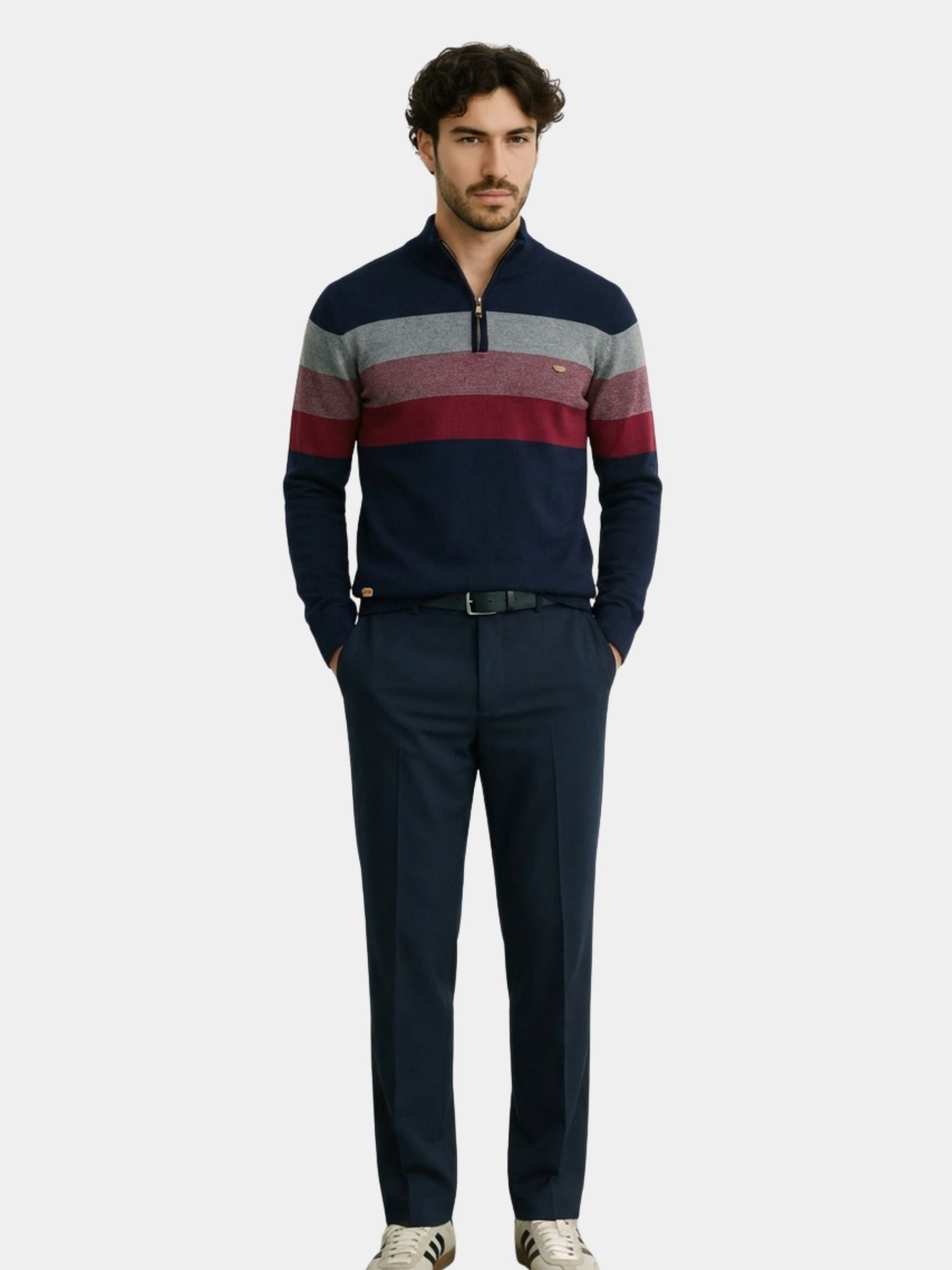 Minimalist High Collar Sweater - North Row