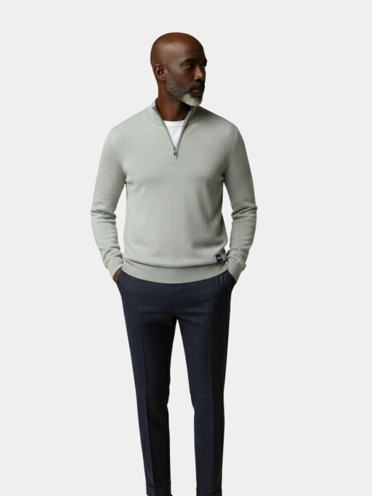 Half Zip Knitwear Pullover Sweater - North Row