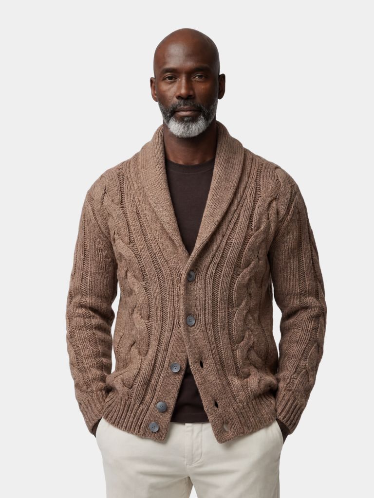 Men's Knitted Cardigan - North Row