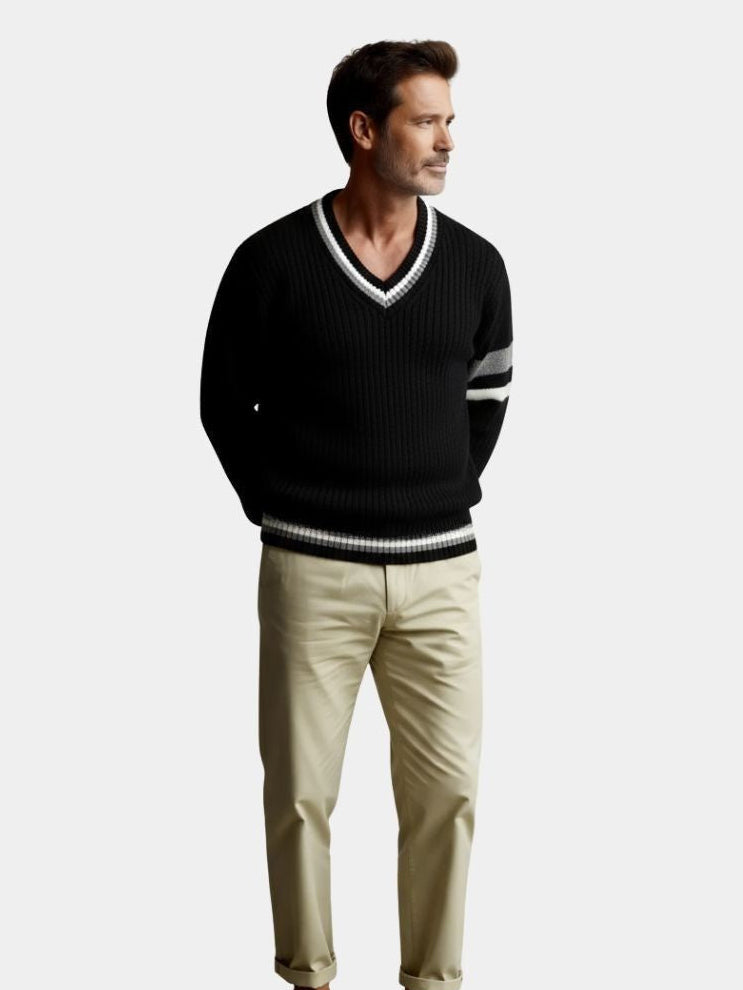 Classic V-Neck Sweater - North Row
