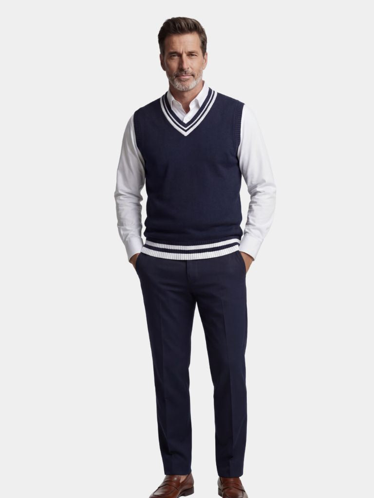 Old Money Essential Knit Vest - North Row