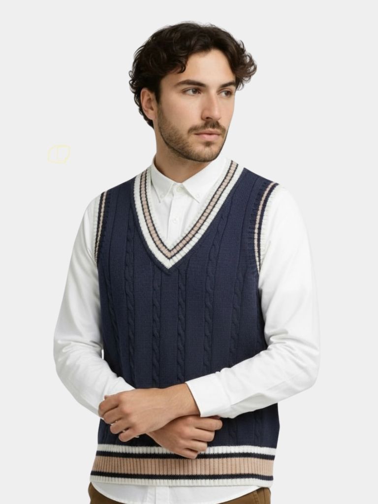 V Neck Elegant Knit Vest - North Row