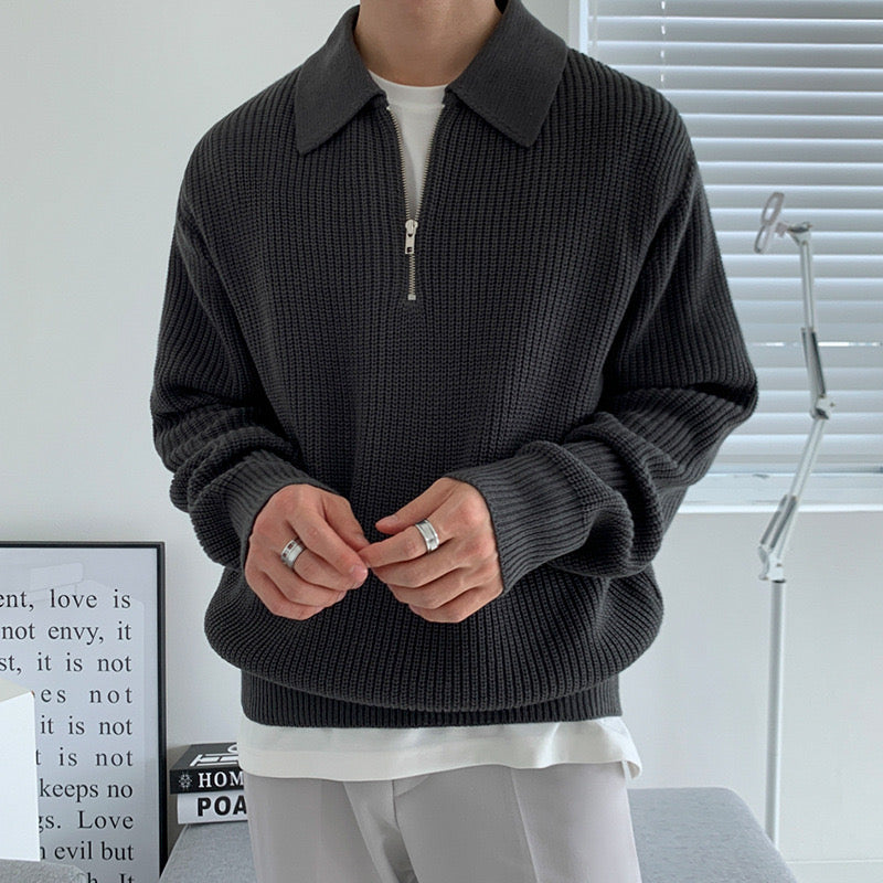 Razon Zipped Sweater - North Row