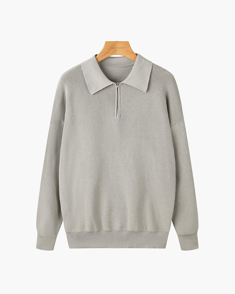Razon Zipped Sweater - North Row