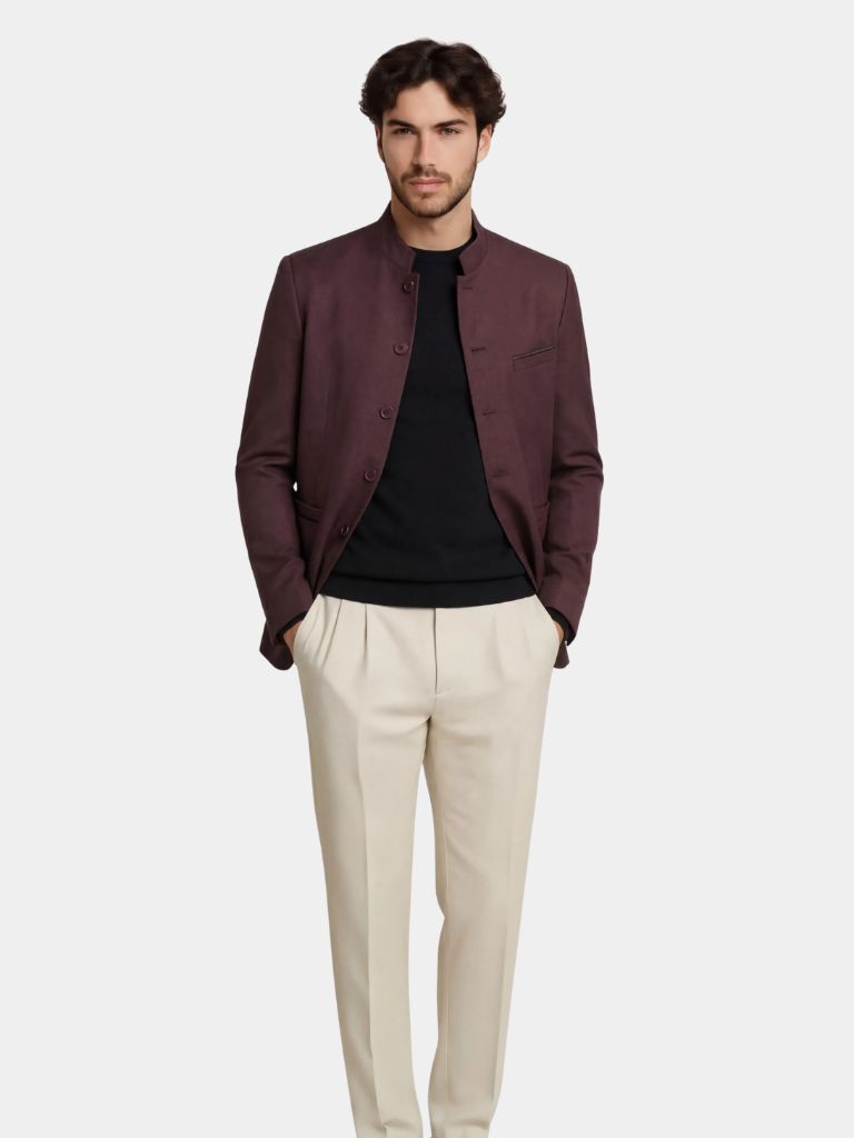 Elegant Collar Jacket - North Row