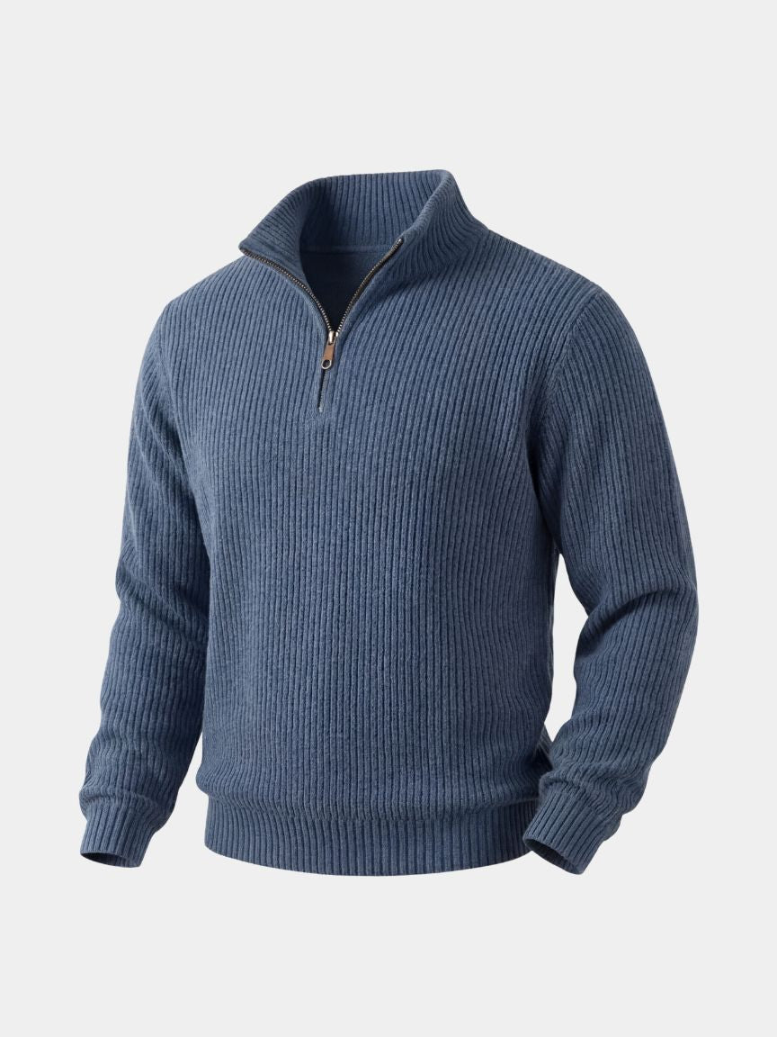 Classic Highland Quarter-Zip Sweater - North Row