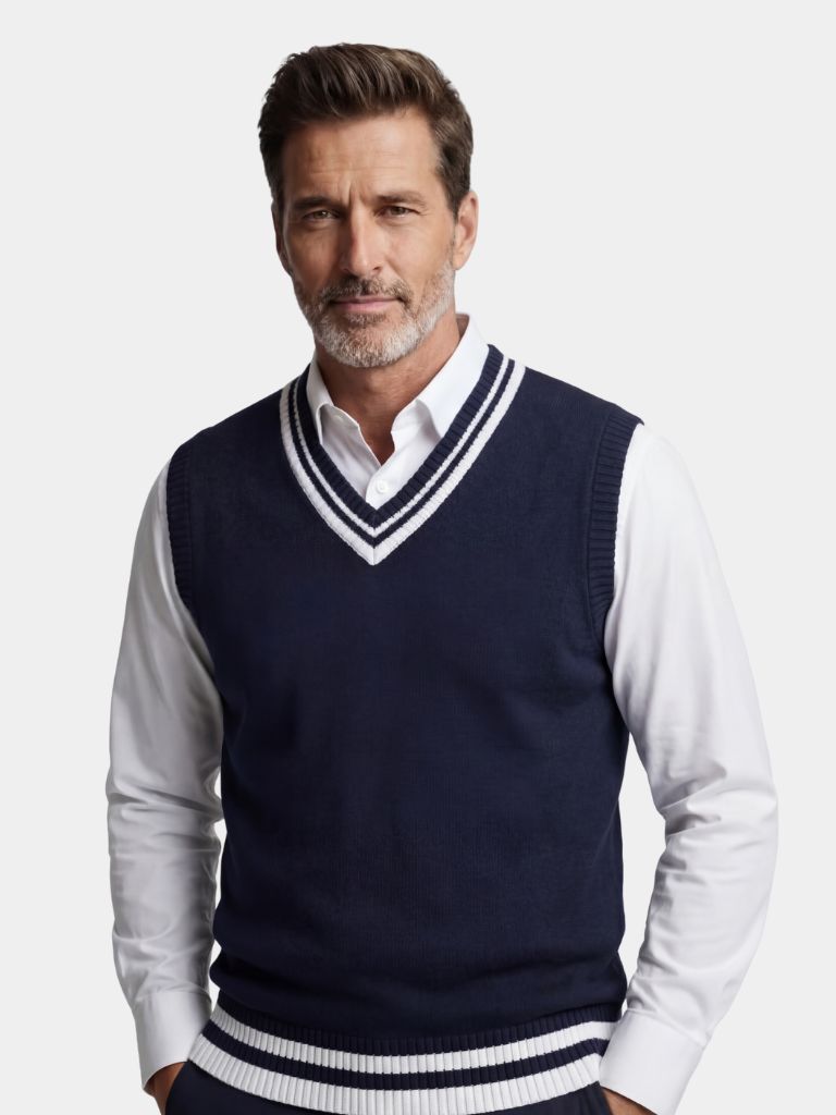 Old Money Essential Knit Vest - North Row