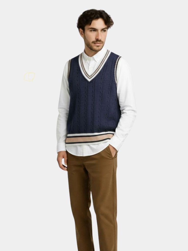 V Neck Elegant Knit Vest - North Row