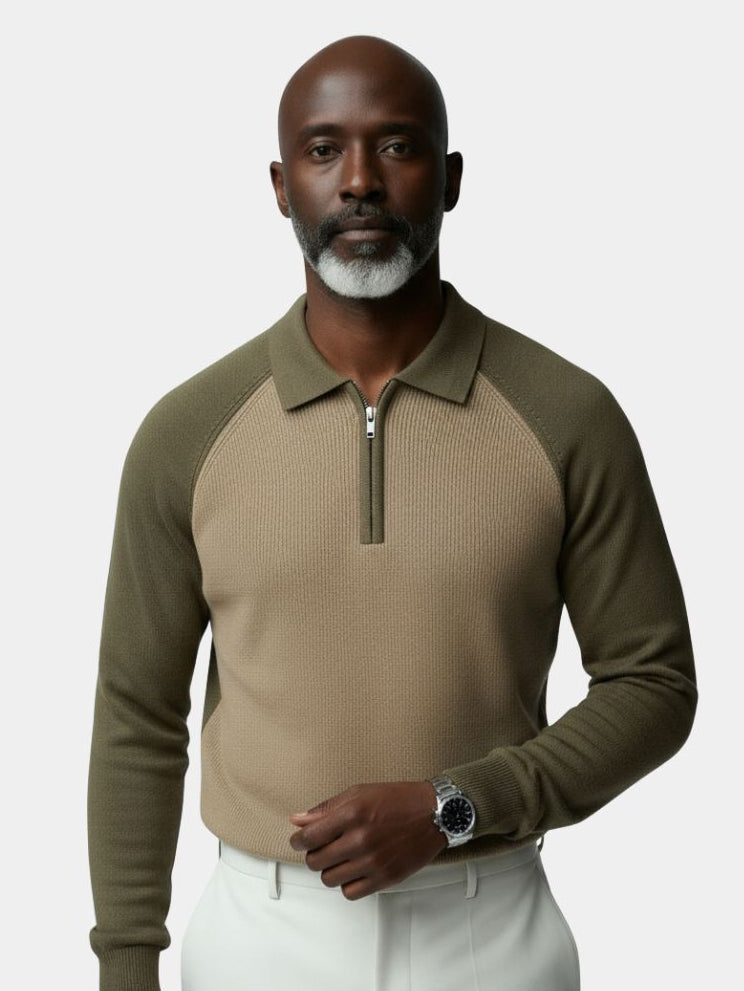 Raglan Quarter Zip Sweater - North Row