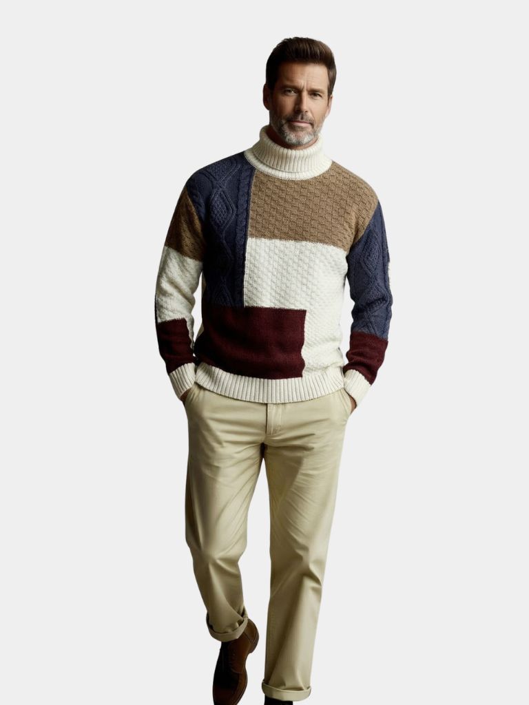 Mosaic Artisan Knit Sweater - North Row