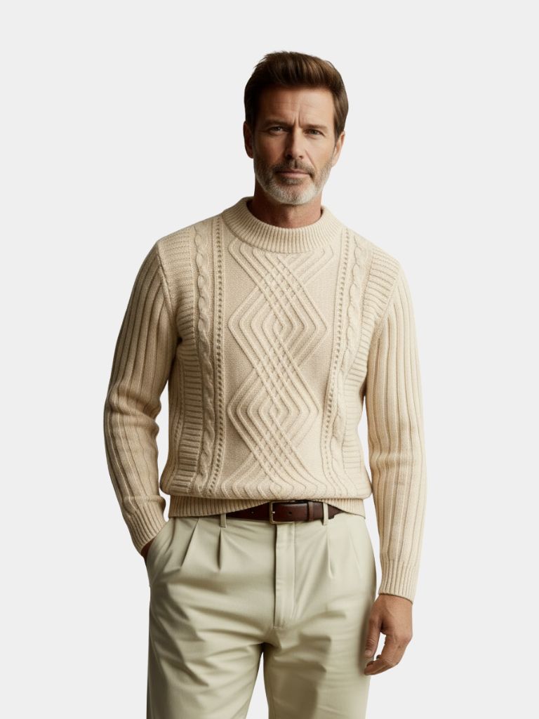 Minimalist Textured Sweater - North Row