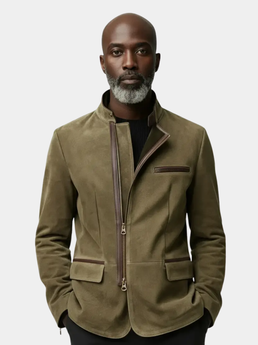 Bearstone Suede Field Jacket - North Row