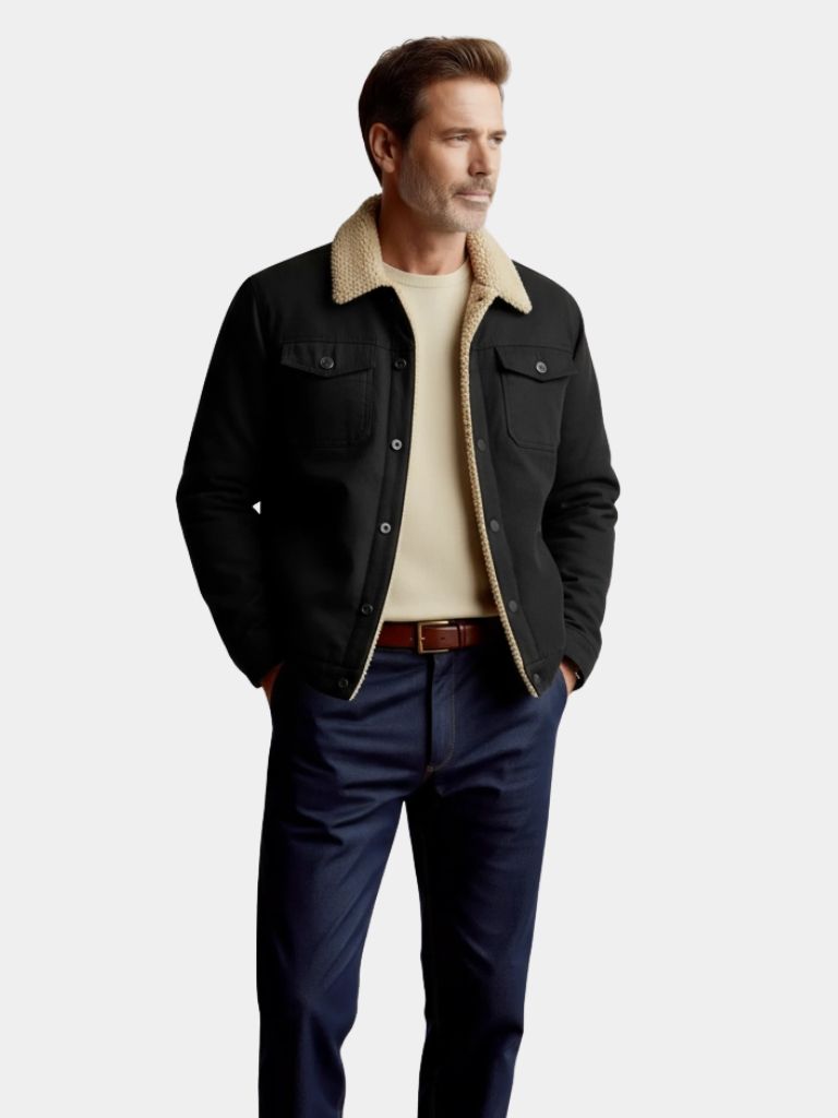 Vintage Fleece Bomber Jacket - North Row