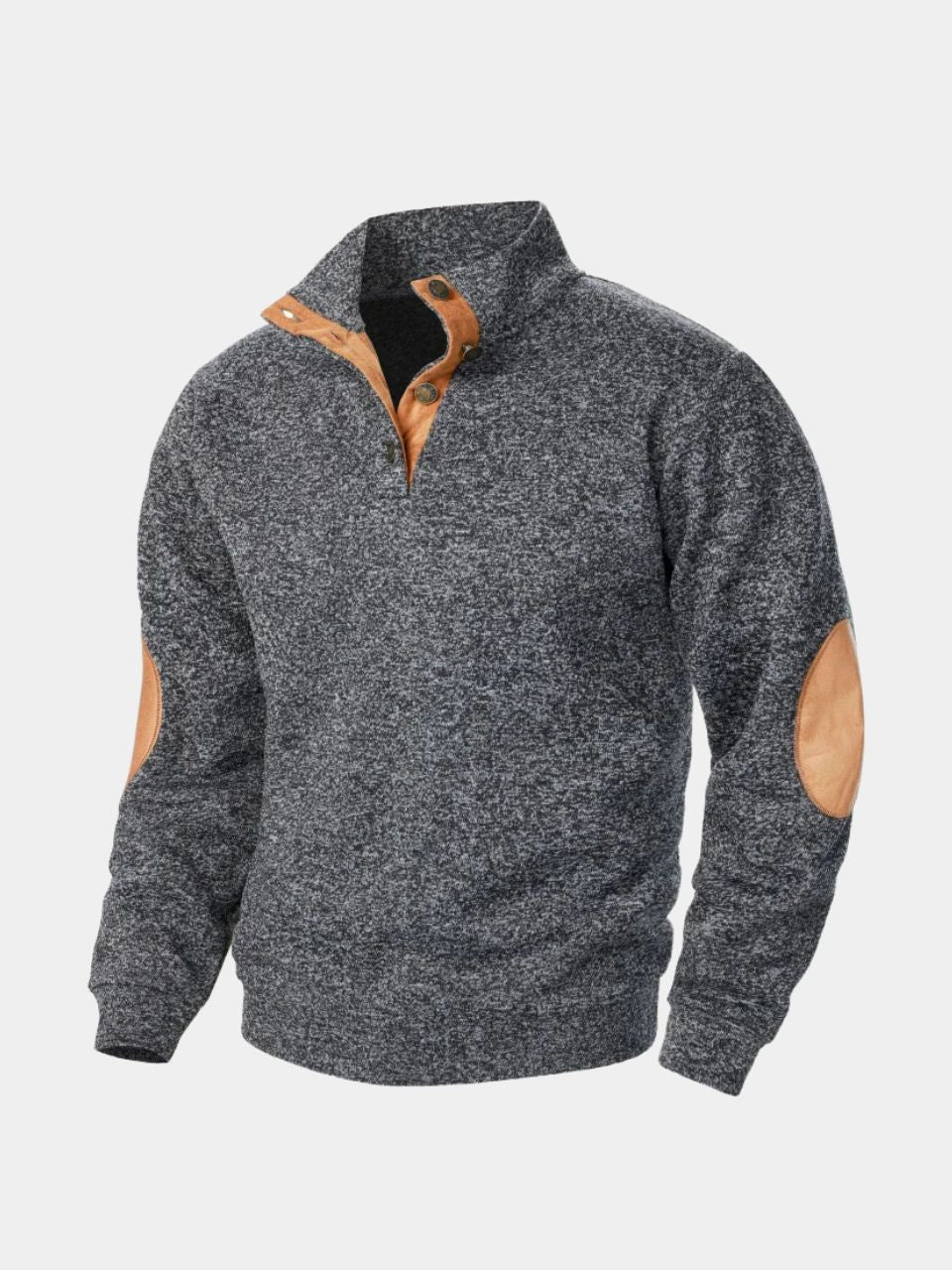 Lucien Heritage Elbow High Collar Pullover - North Row