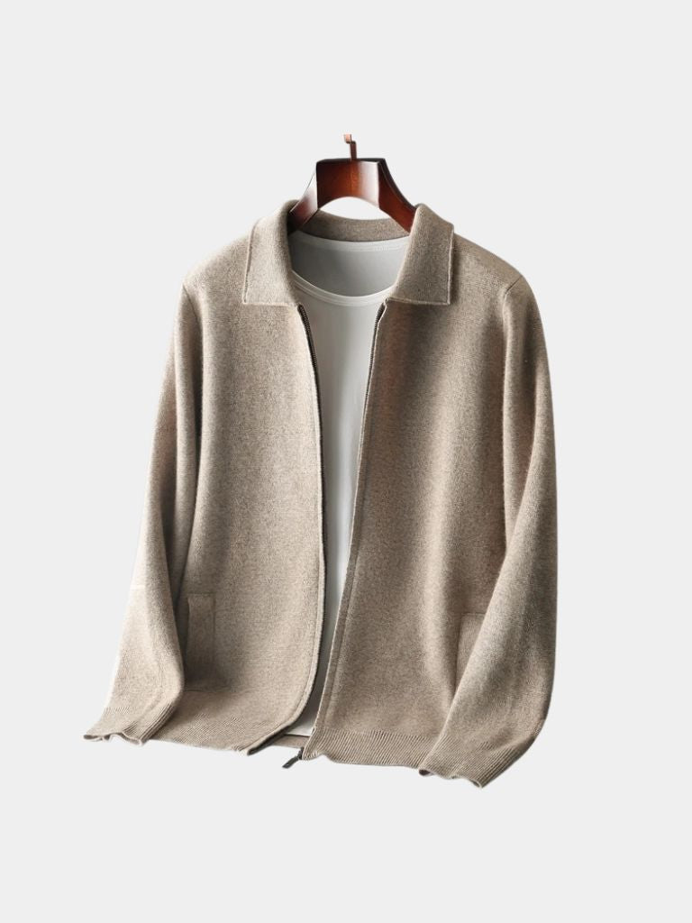 Cashmere Heritage Knit Jacket - North Row