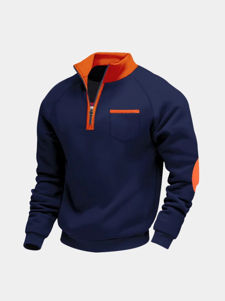 Classic Academy High Collar Pullover - North Row