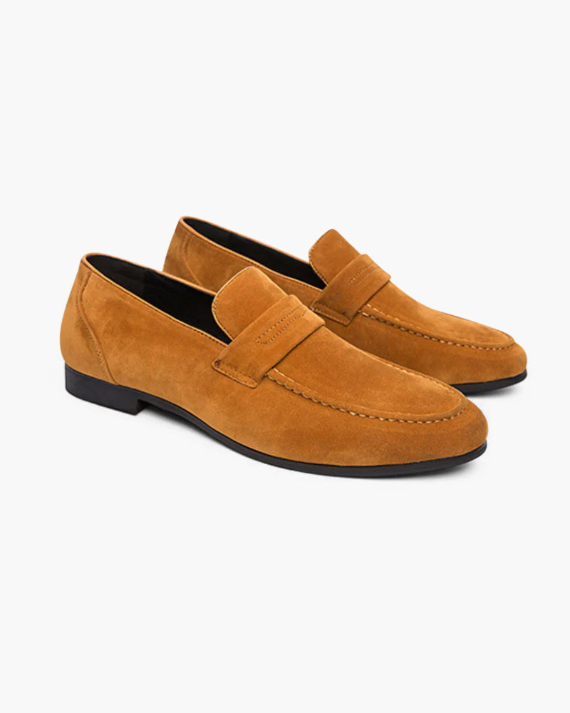 Suede Penny Loafers - North Row