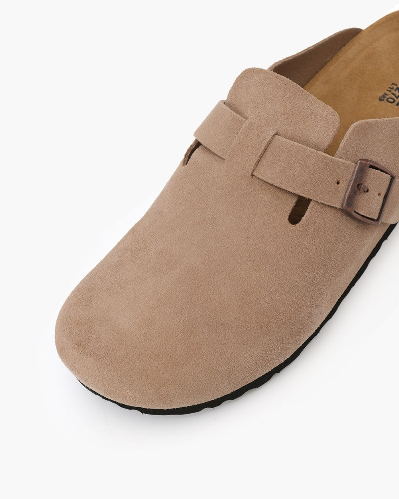 Suede Clogs - North Row