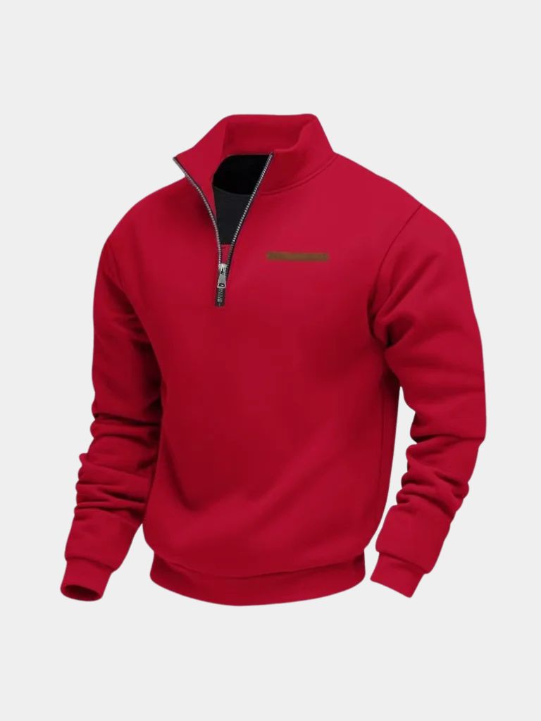 Slate Urban High Collar Pullover - North Row