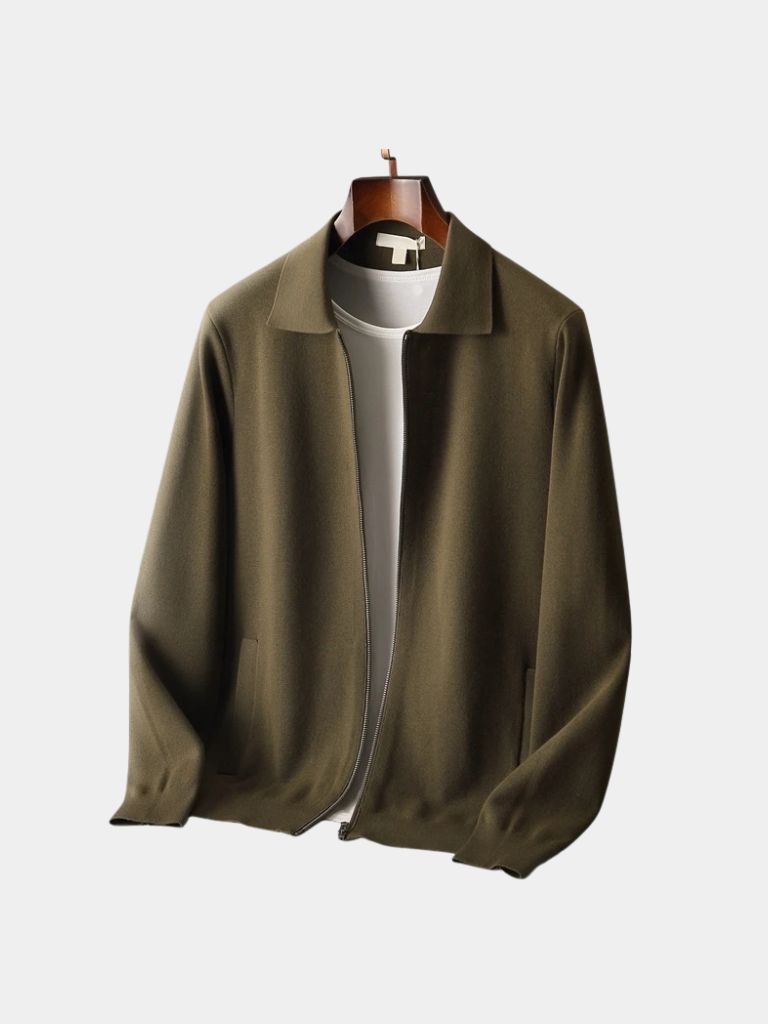 Cashmere Heritage Knit Jacket - North Row