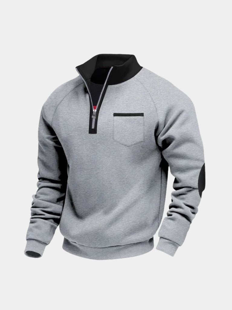 Classic Academy High Collar Pullover - North Row