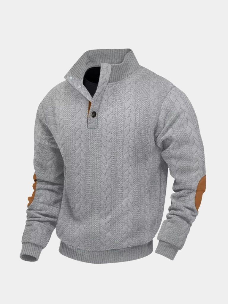 Timberline Long Collar Knit Sweater - North Row