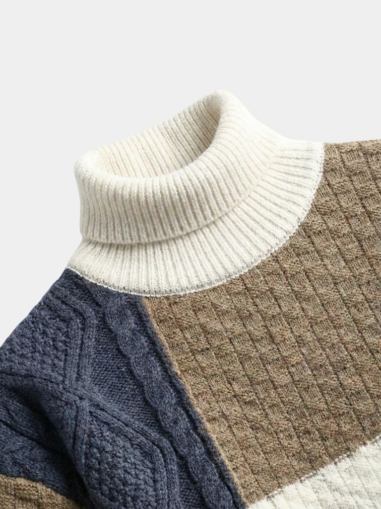 Mosaic Artisan Knit Sweater - North Row