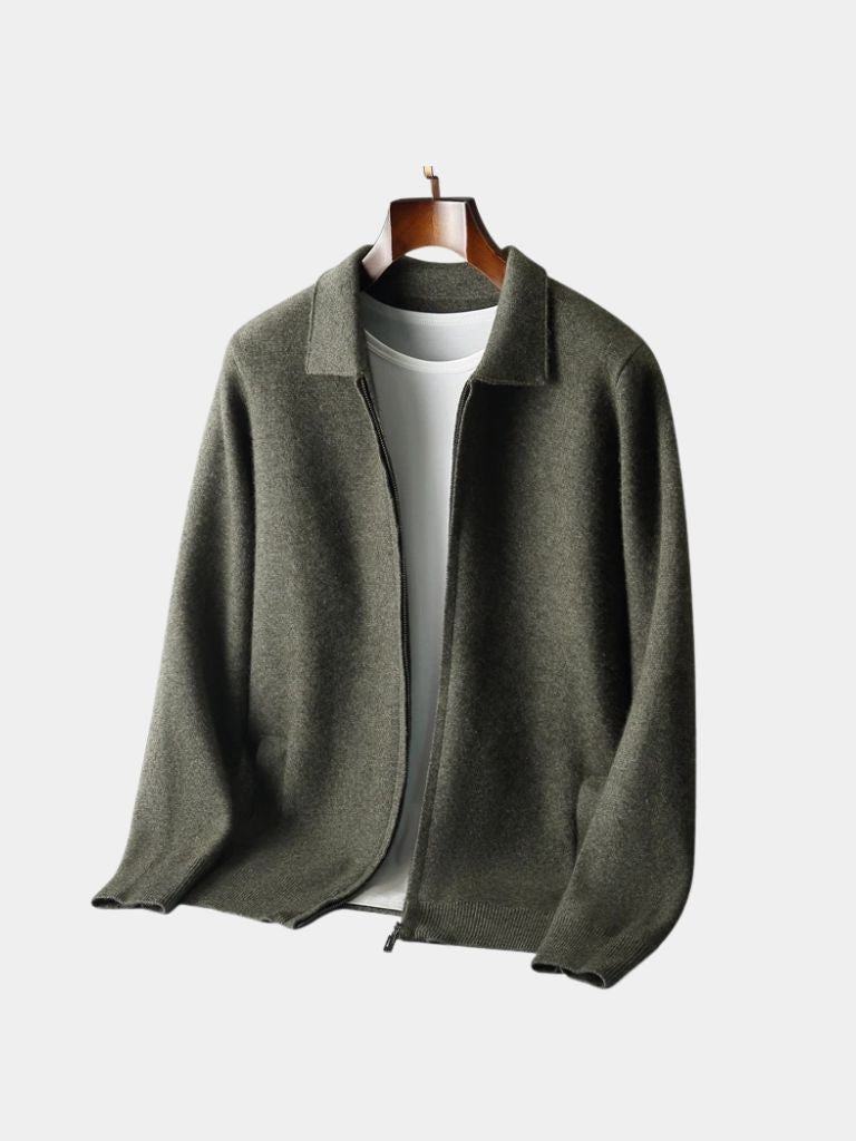 Cashmere Heritage Knit Jacket - North Row