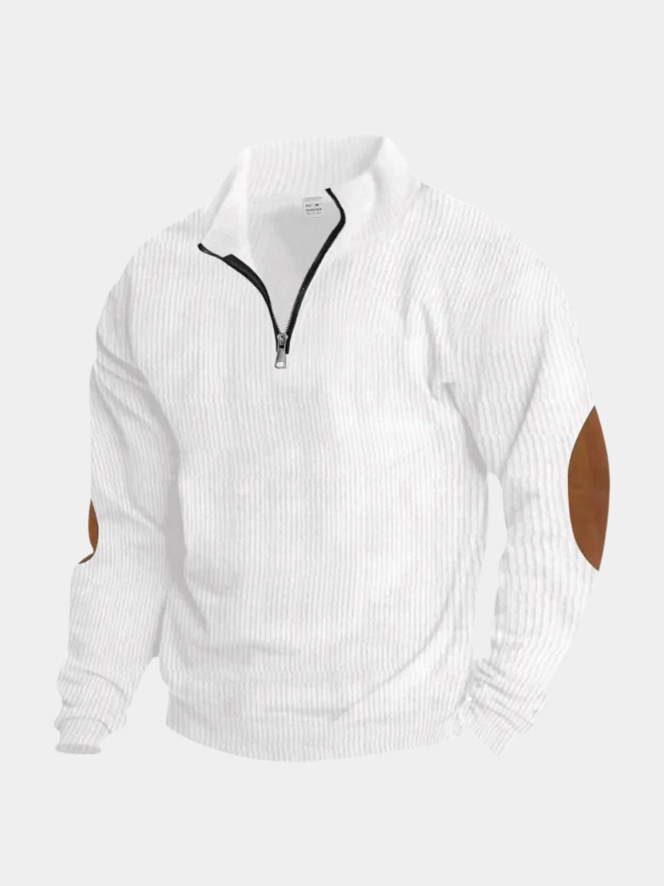 High Collar Quarter Zip Corduroy Pullover - North Row