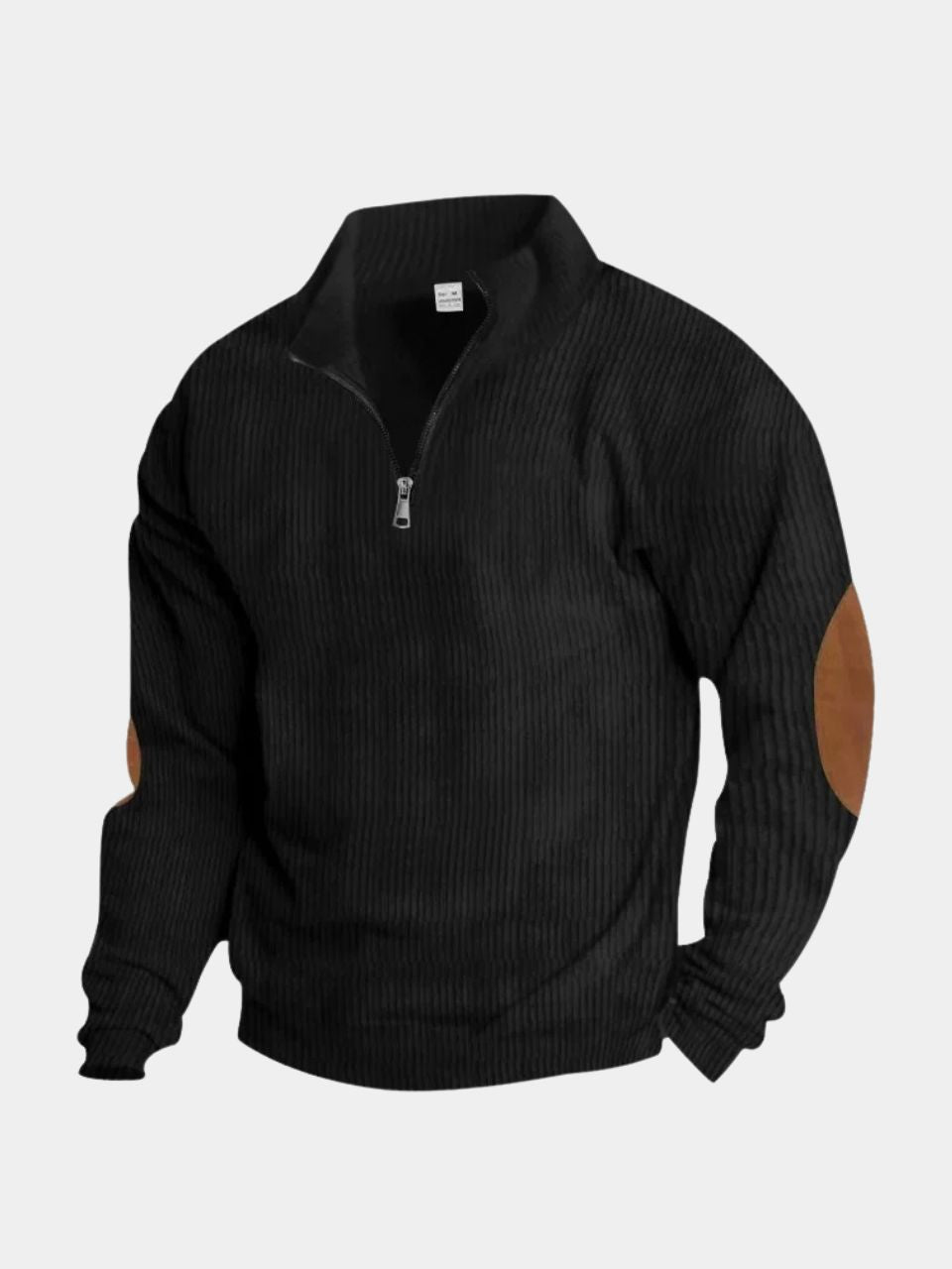 High Collar Quarter Zip Corduroy Pullover - North Row