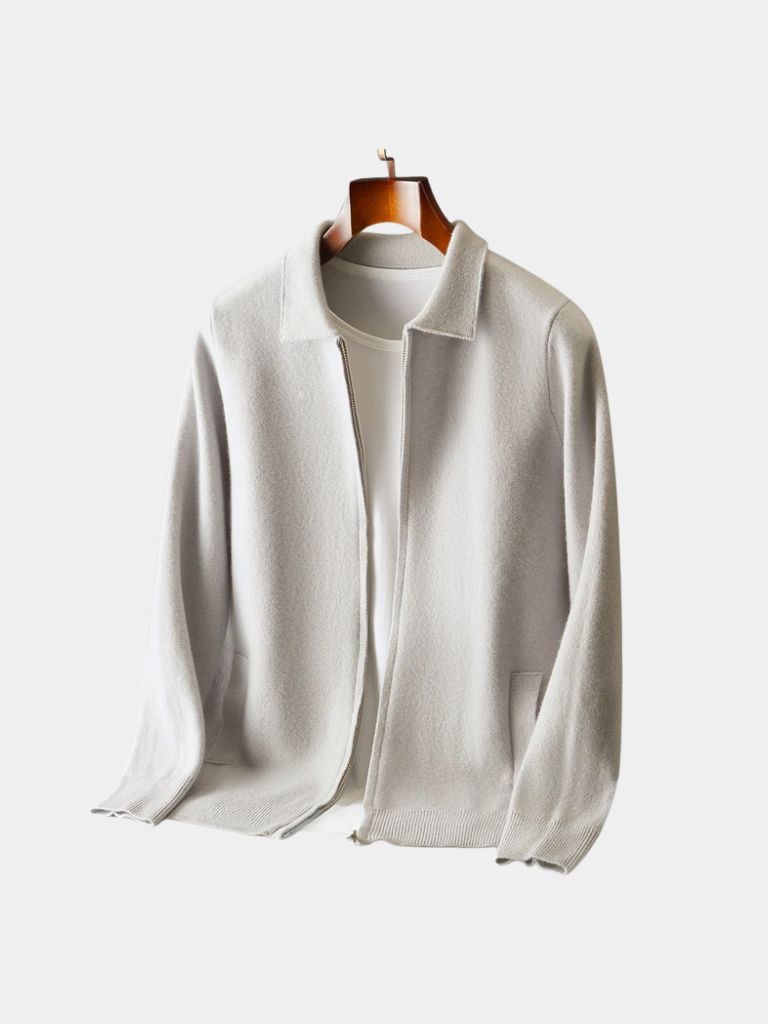 Cashmere Heritage Knit Jacket - North Row