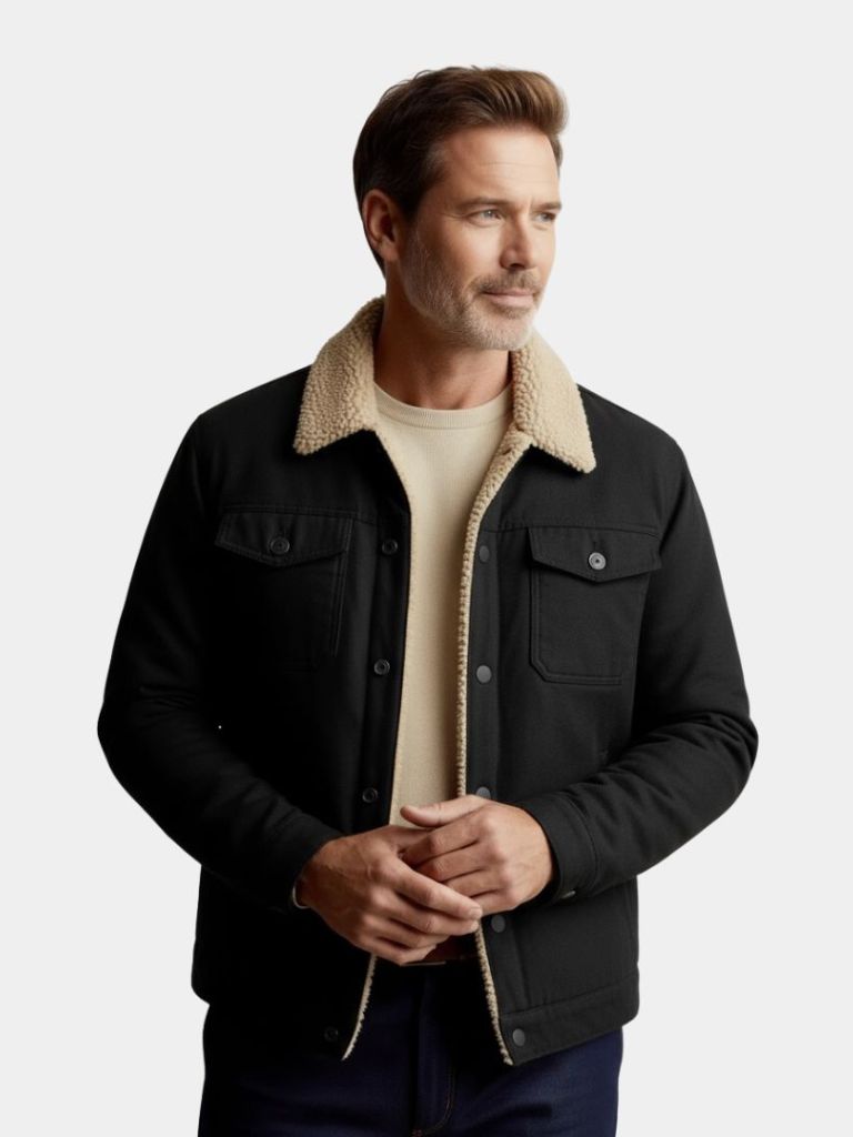 Vintage Fleece Bomber Jacket - North Row