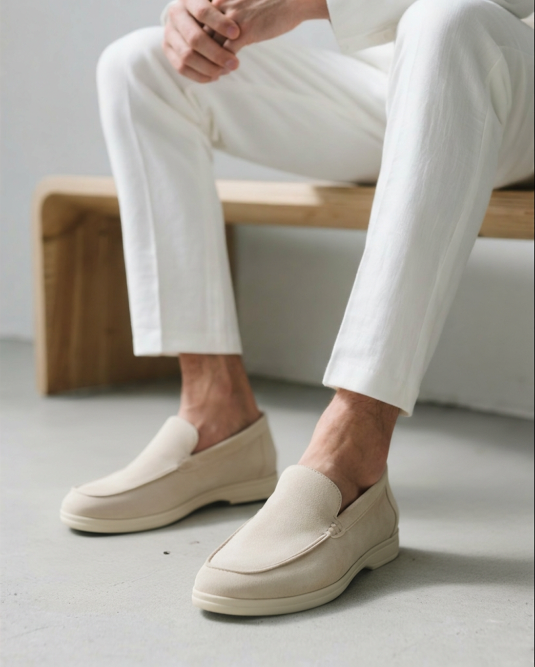 Suede Loafers - North Row