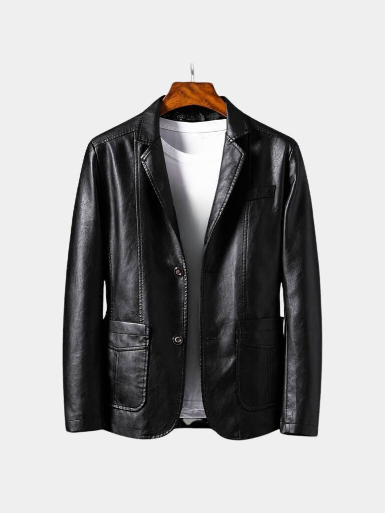 Bold Caramel Leather Jacket - North Row