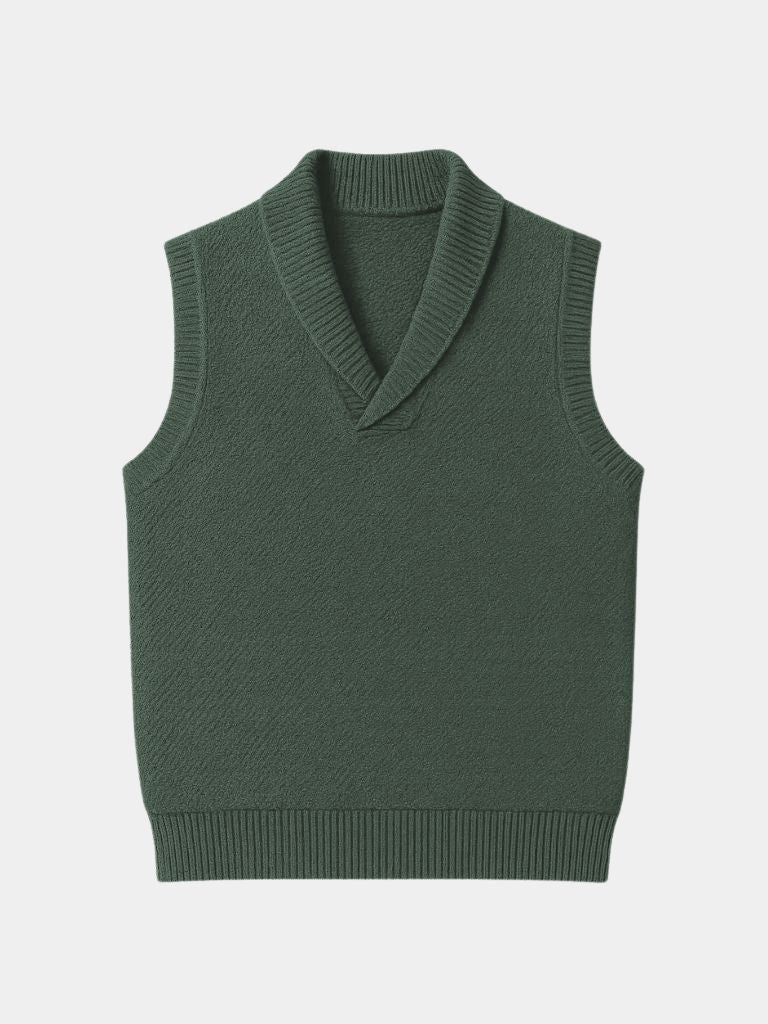 British Knit Vest Waistcoat - North Row