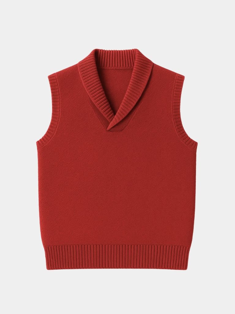 British Knit Vest Waistcoat - North Row