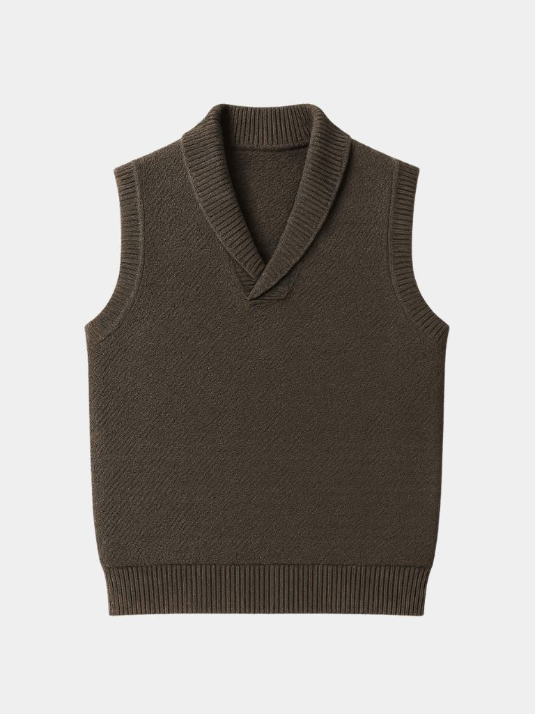 British Knit Vest Waistcoat - North Row