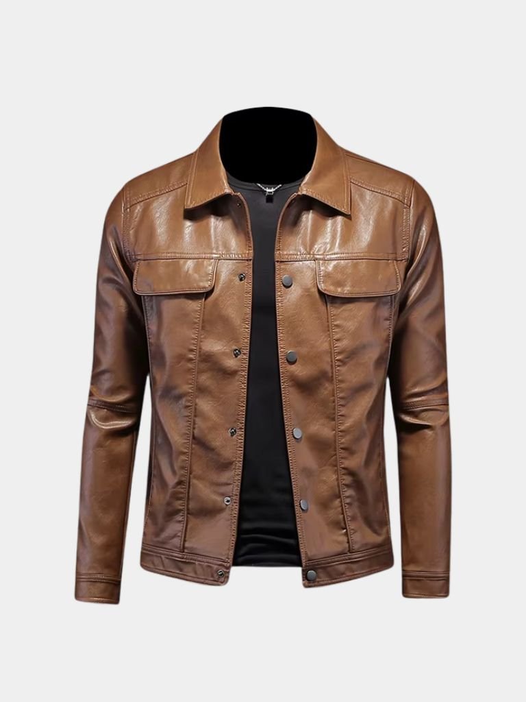 Bronze Rebel Leather Jacket – North Row