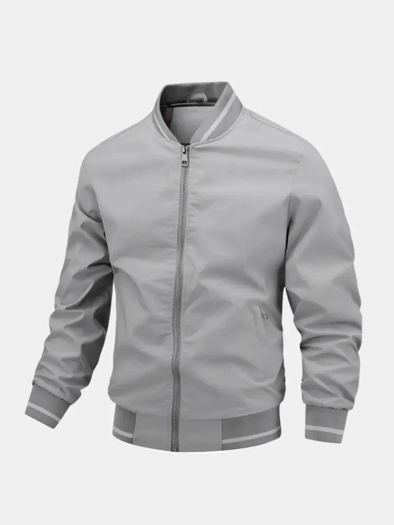 Casual Baseball Bomber Jacket - North Row