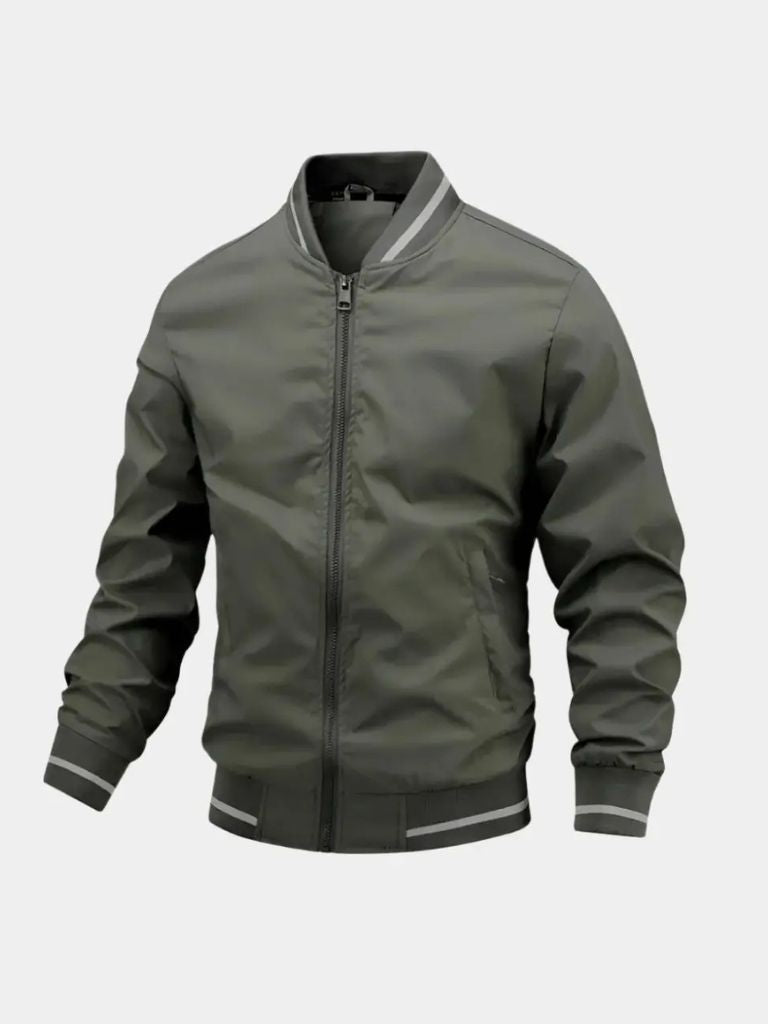 Casual Baseball Bomber Jacket - North Row