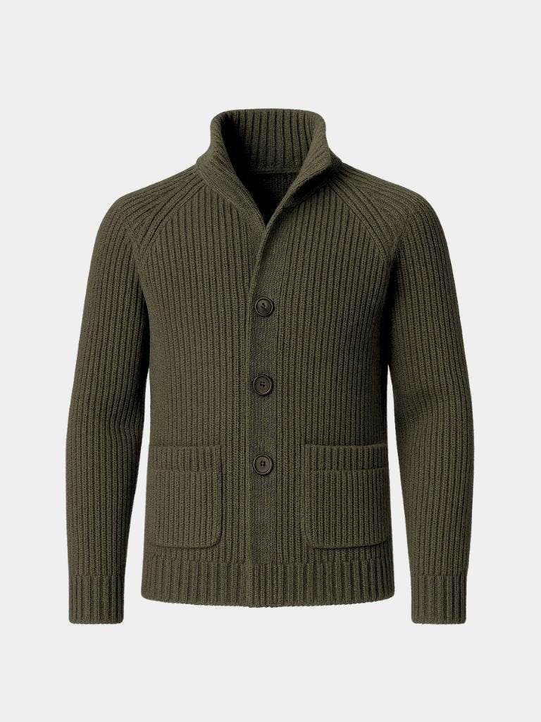 Classic Heritage Botton Knit Jacket - North Row