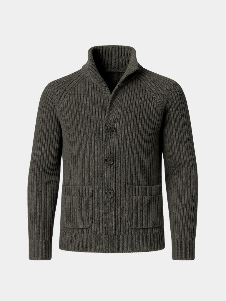 Classic Heritage Botton Knit Jacket - North Row