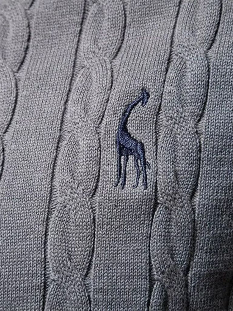 Cotton  Crew Neck Pullover Sweater - North Row